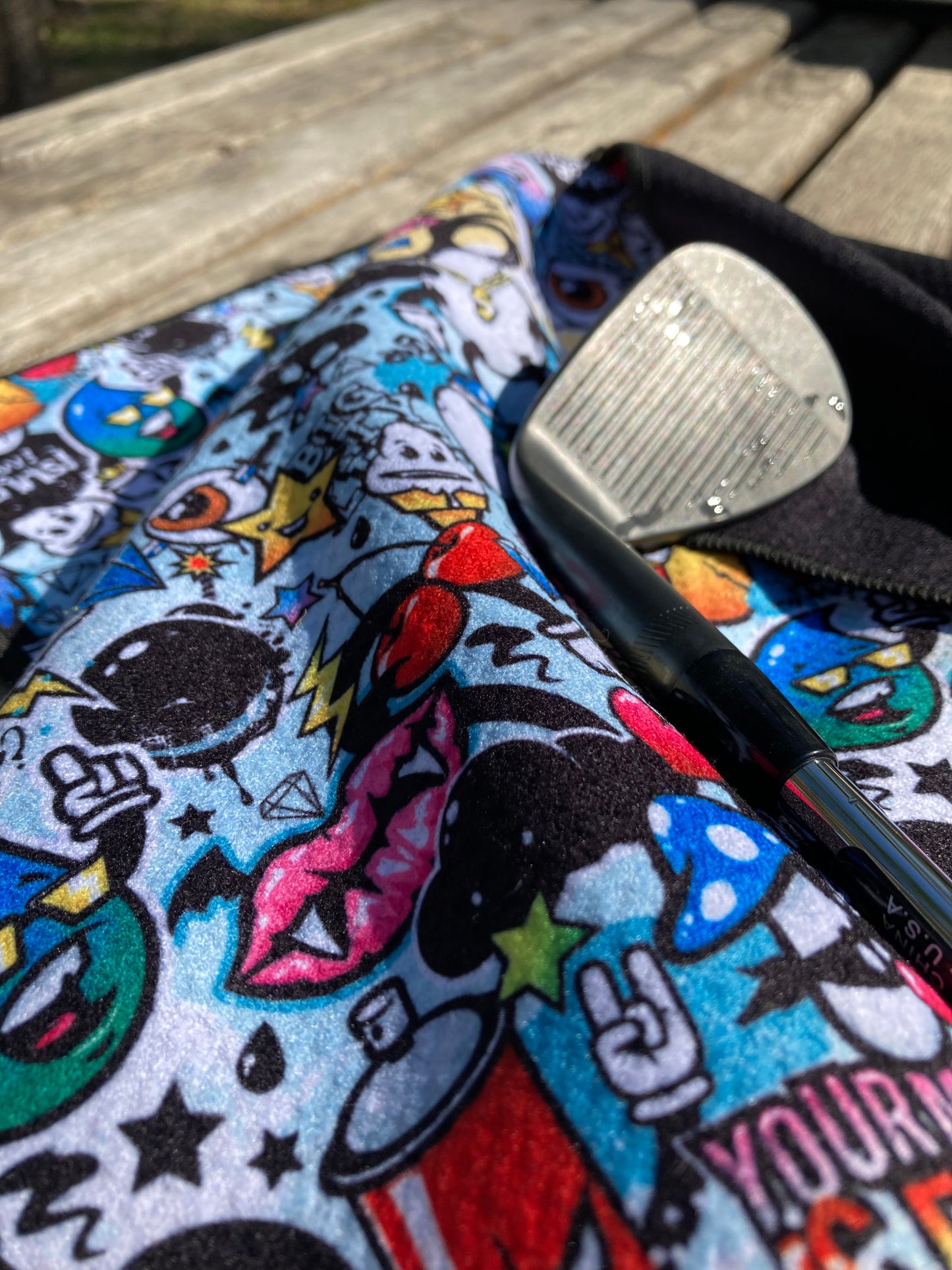 Graffiti Towel