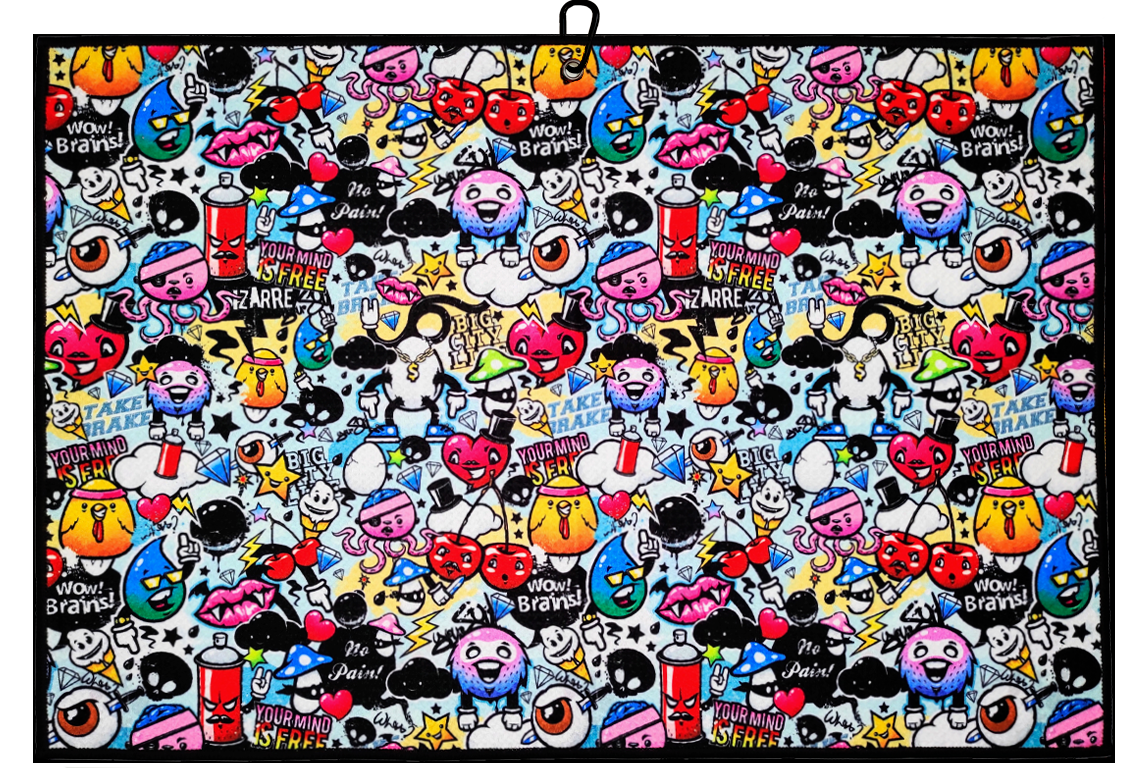 Graffiti Towel