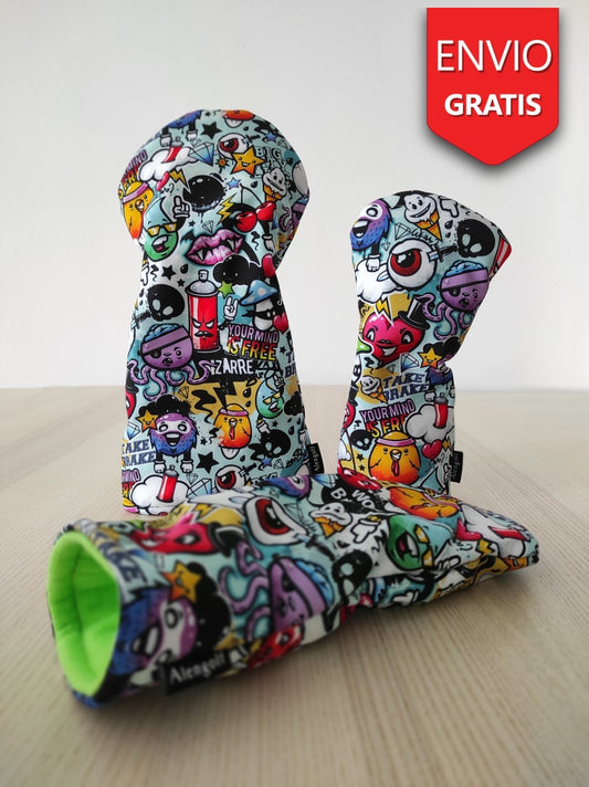 Pack De Driver Y Madera Graffiti